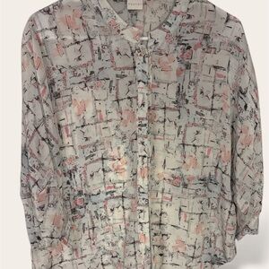 Poetry Multicolor Artistic Blouse